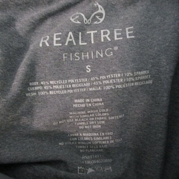 Realtree Fishing Men's Logo Performance Hoodie Size S Set of 2 Outdoor - Picture 9 of 9